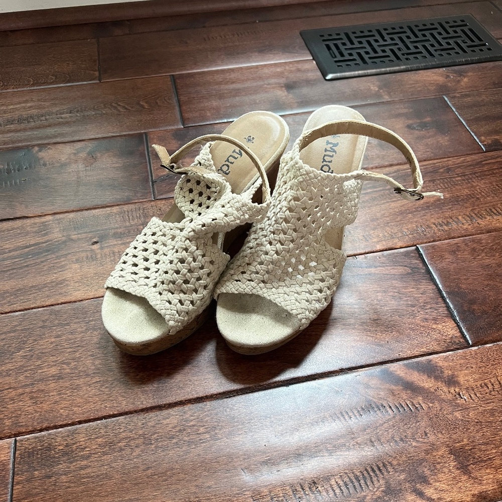 Mudd Brand Summer Wedges